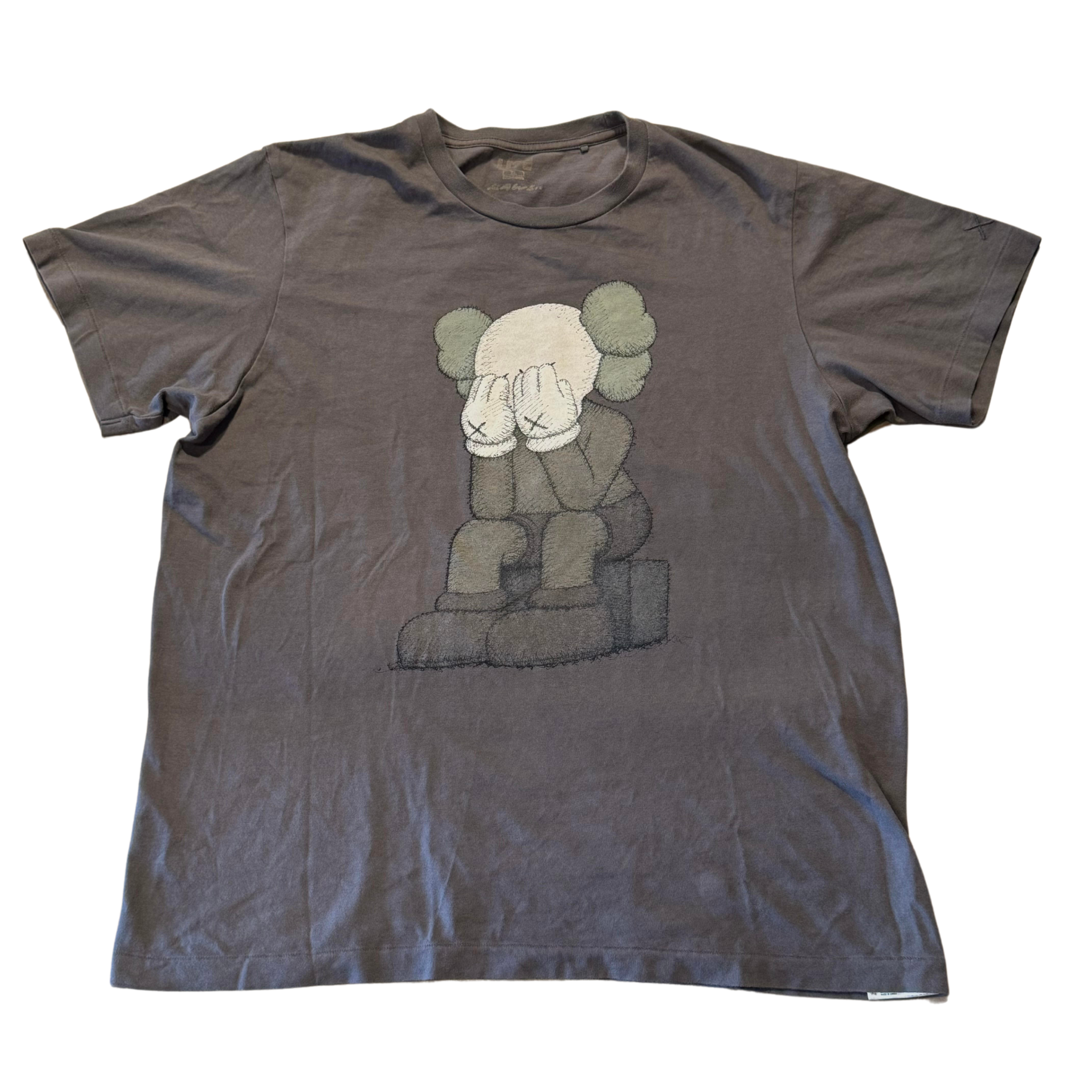 Kaws X Uniqlo Passing Through Tee Brown (Preowned)