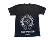 Chrome Hearts Las Vegas Exclusive Horseshoe Logo Pocket T-Shirt Black