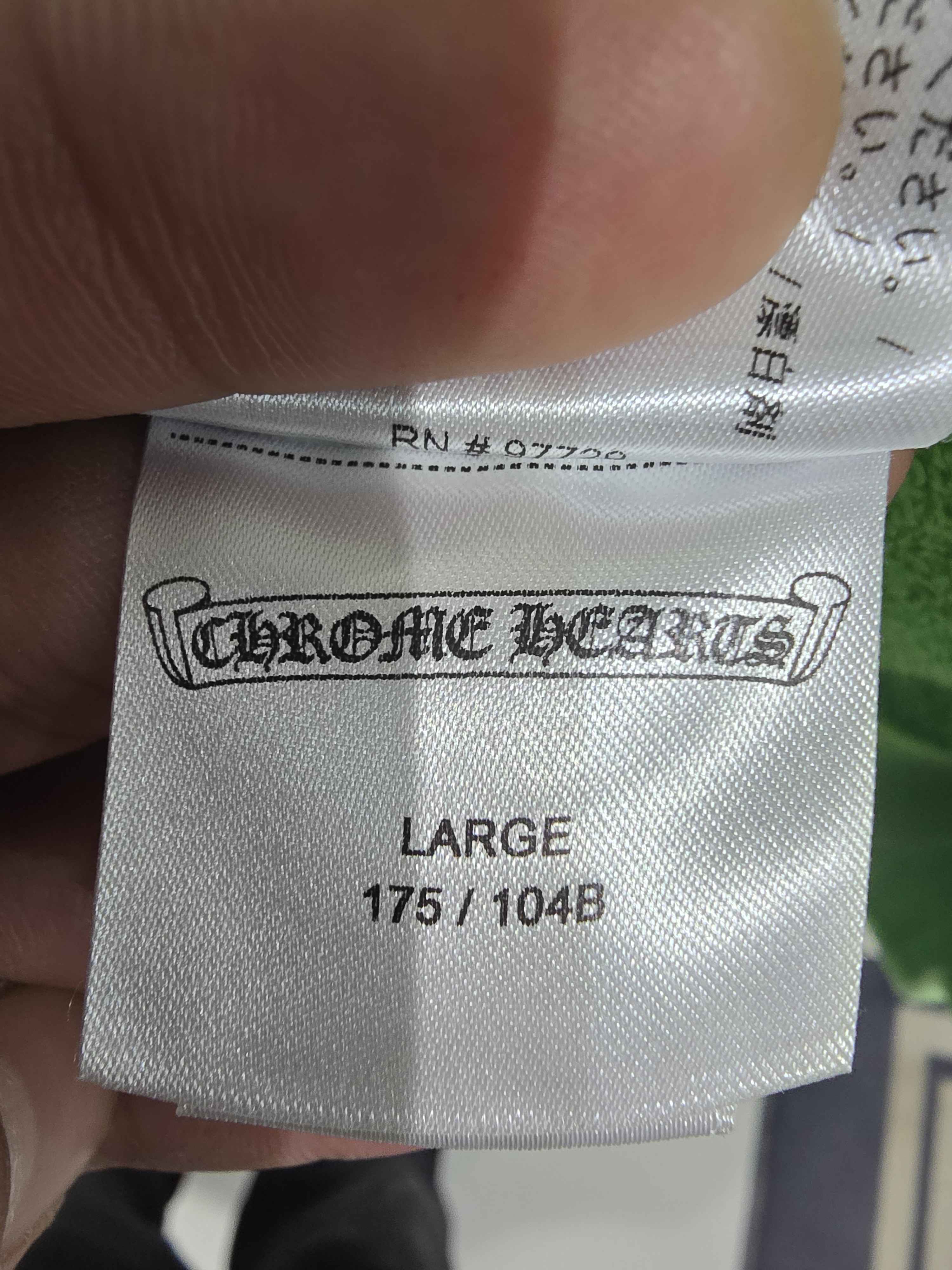 Chrome Hearts Matty Boy Sex Records Crewneck Sweatshirt Green - Pre-Owned Size L