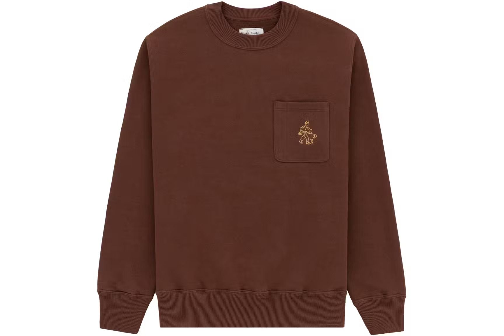 Aime Leon Dore Drake's Utility Pocket Sweatshirt Burgundy