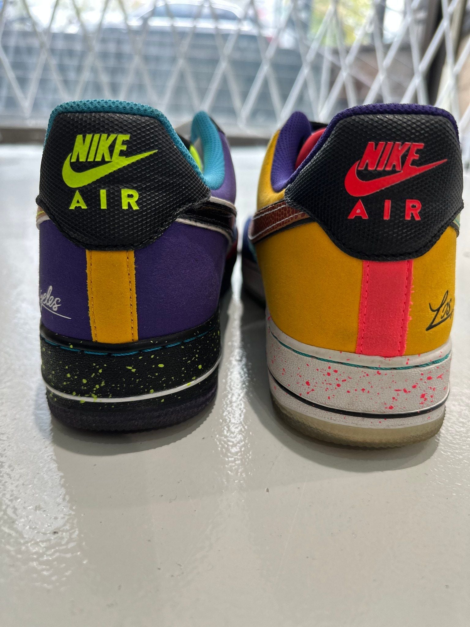 Nike Air Force 1 Low What The LA - Pre-Owned Size 10 (No original box)