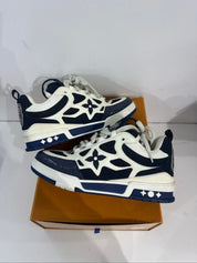 Louis Vuitton LV Skate Sneaker Marine White - Pre-Owned Size 11M