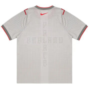 Palace x Nike England Dri-FIT Academy Pro Short Sleeve Football Top Pewter Grey/Bright Crimson