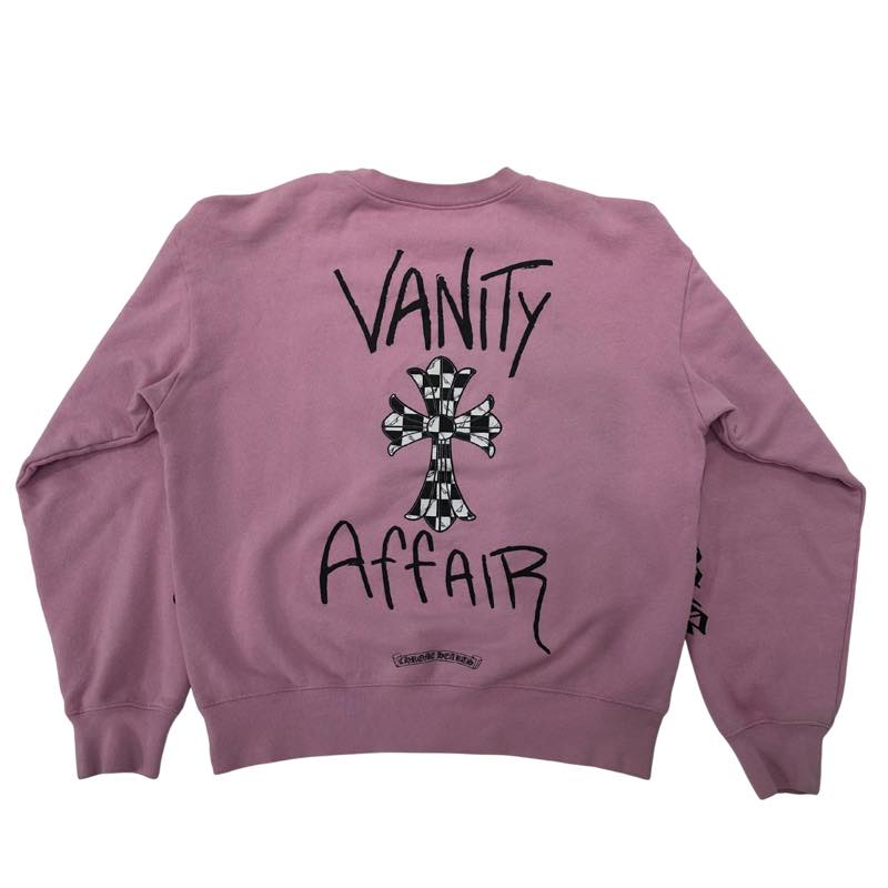 Chrome Hearts Matty Boy Vanity Affair Crewneck Pink - Pre-Owned Size M