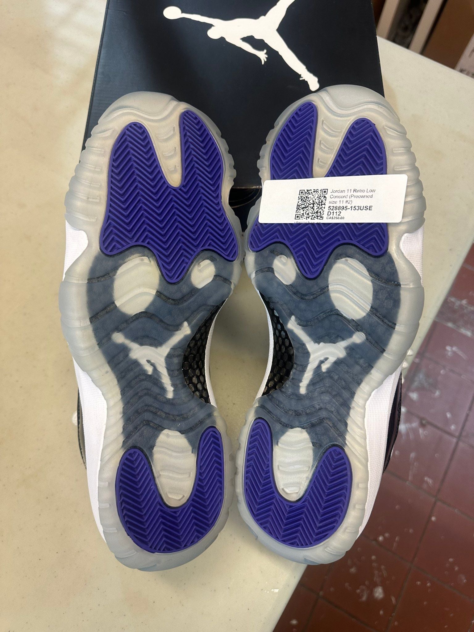 Jordan 11 Retro Low Concord - Pre-Owned Size 11 #2