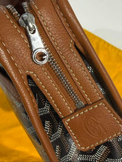 Goyard Jouvence Toiletry Bag PM Black/Tan - Lightly Used