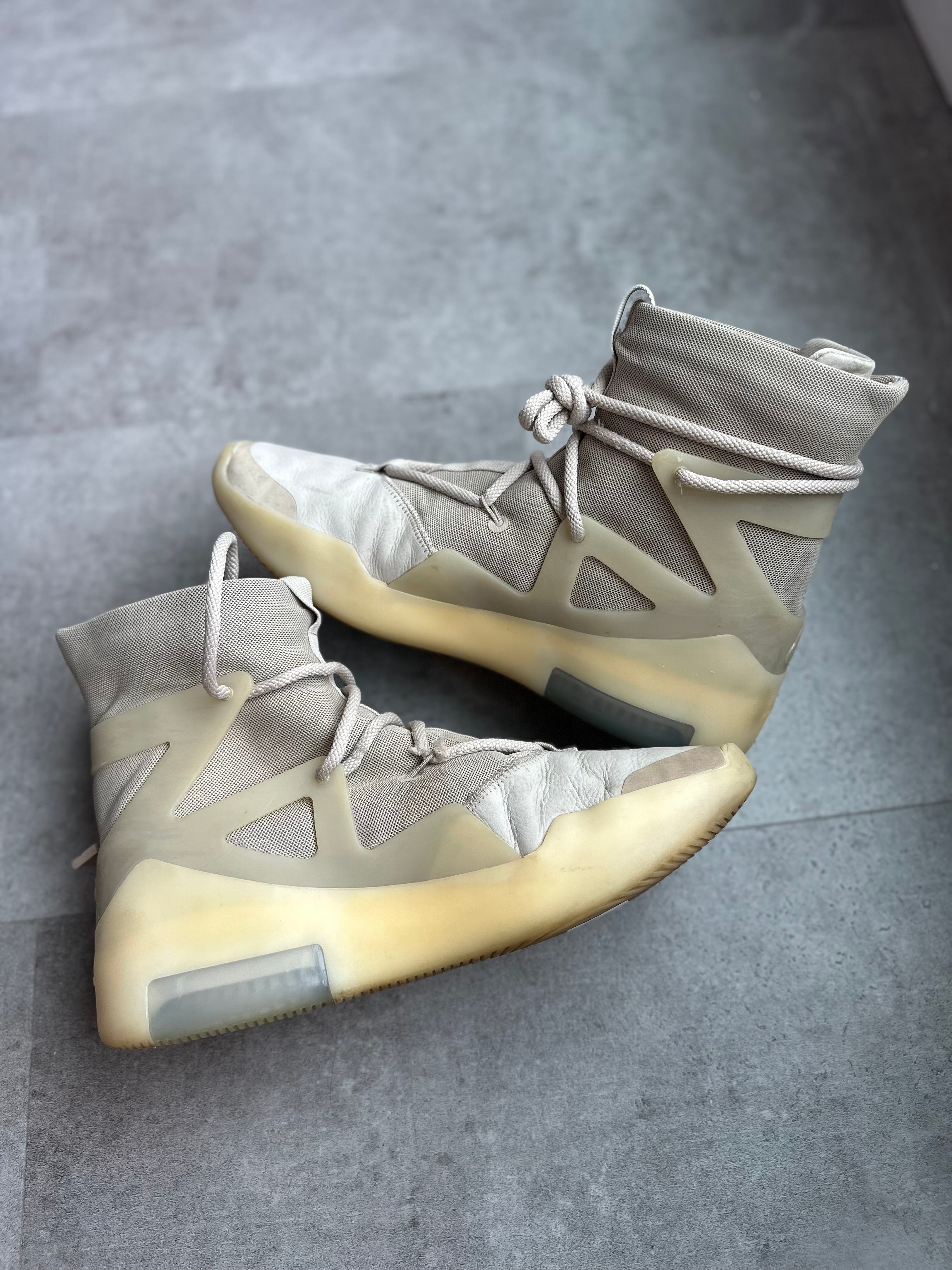 Nike Air Fear of God 1 Oatmeal - Pre-Owned Size 10 (No original box)