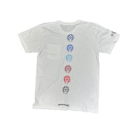 Chrome Hearts Multi Blue T-Shirt White - Lightly Pre-Owned Size L