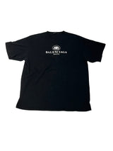 Balenciaga Black BB Mode T-Shirt - Lightly Used Size L