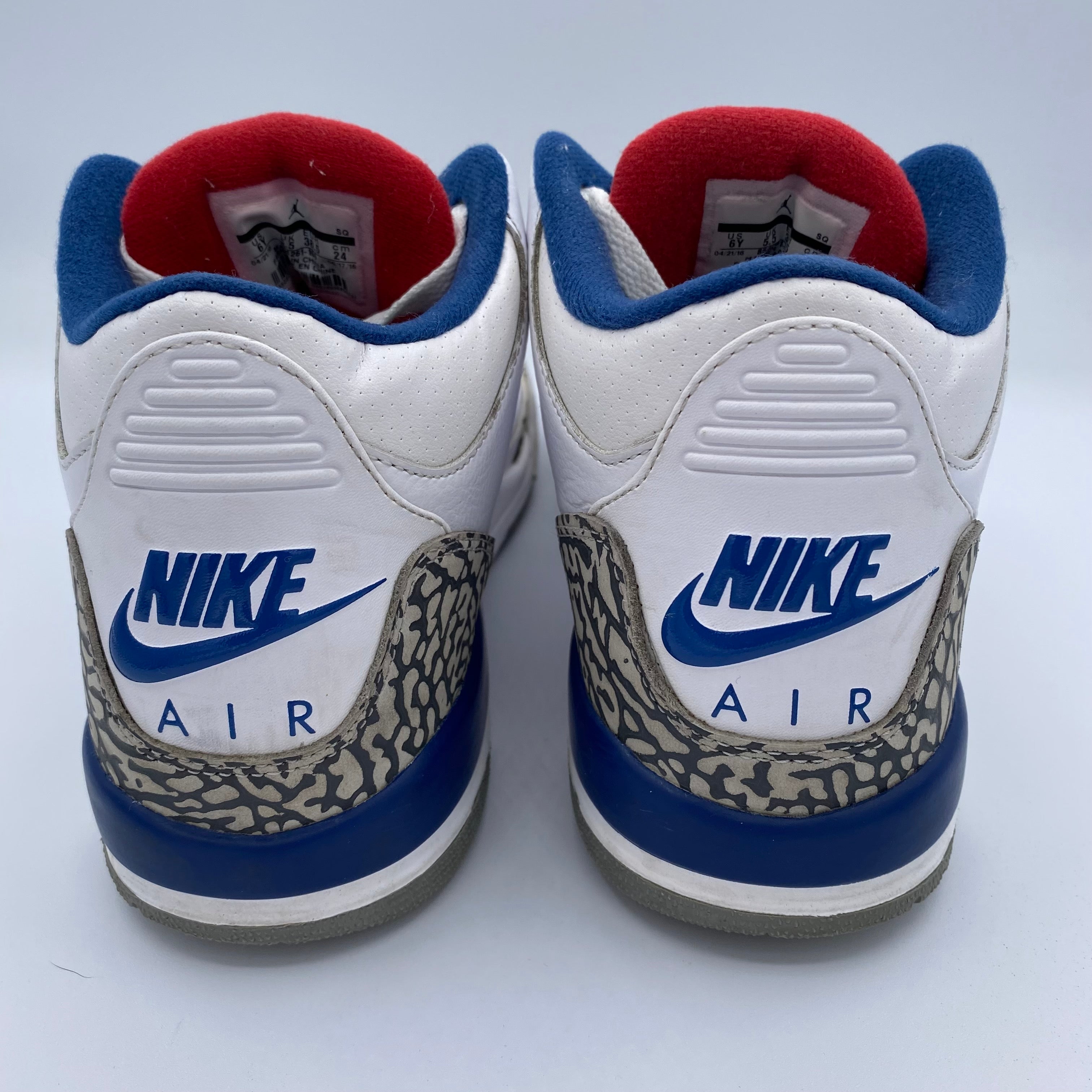 Jordan 3 Retro True Blue 2016 GS (Preowned)