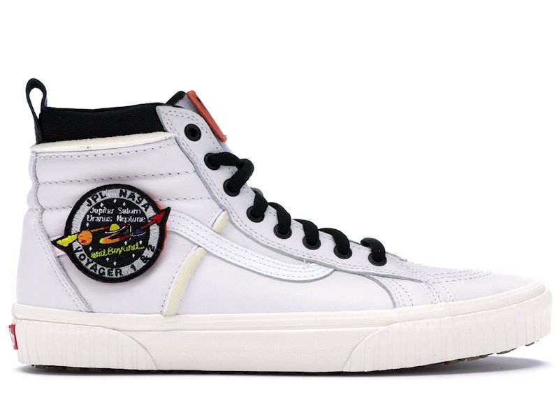 Vans Sk8-Hi MTE NASA Space Voyager True White (Tried On Size 10) - New (Conditional)