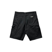 Chrome Hearts Canvas Double Knee Carpenter Shorts Black
