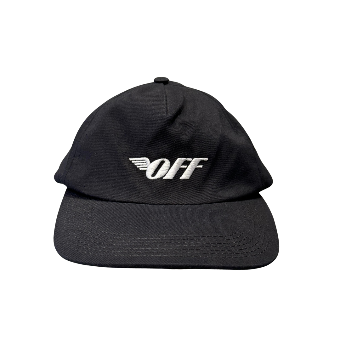 Off-White Wings Baseball Cap Black/White