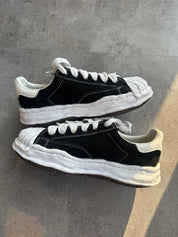 Maison Mihara Yasuhiro Blakey OG Sole Canvas Low Black - Pre-Owned Size 10 (No original box)