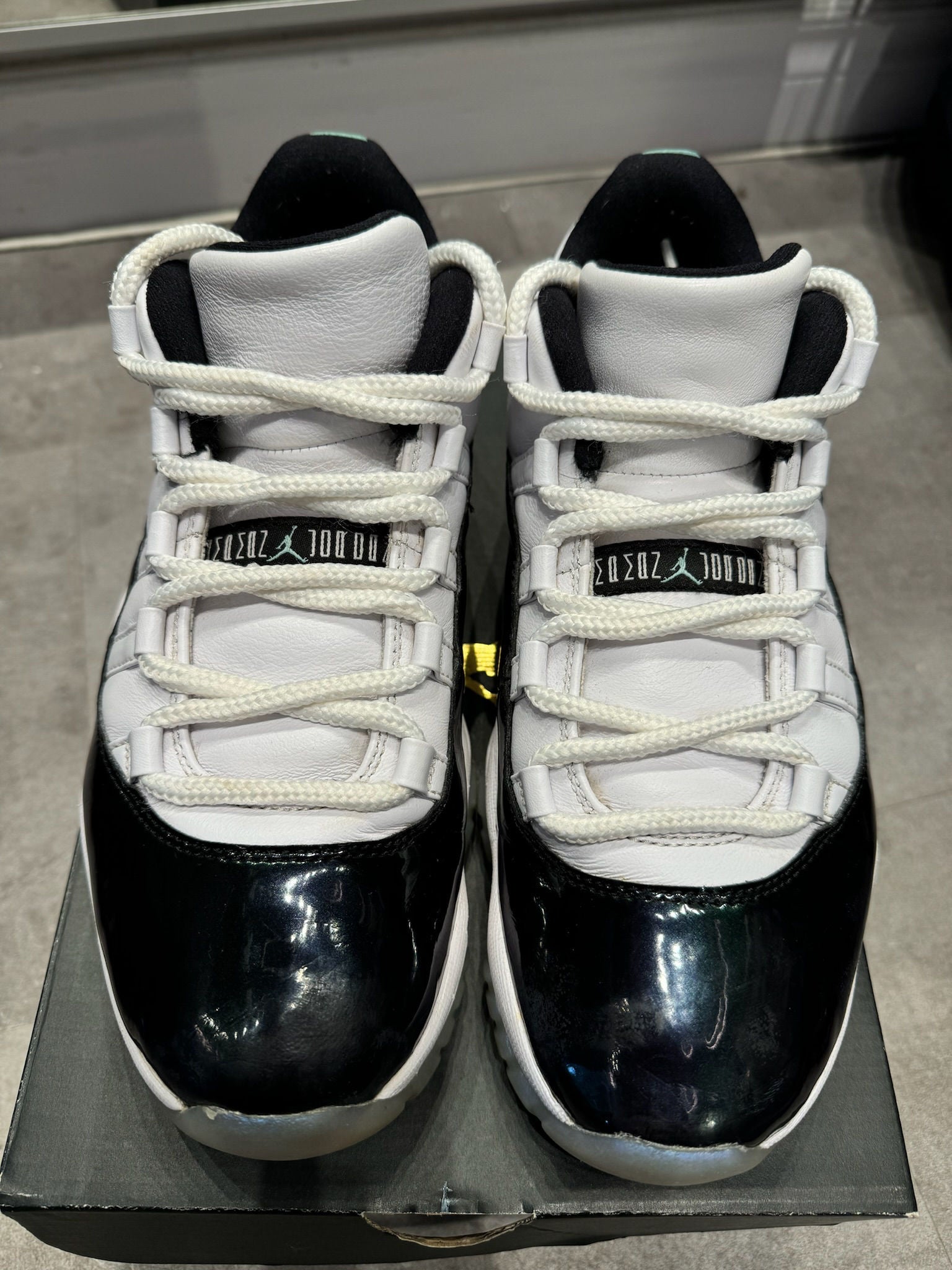 Jordan 11 Retro Low Iridescent (Preowned size 8.5) - Pre-Owned