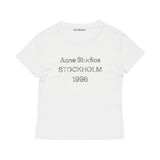 Acne Studios Stockholm Logo T-Shirt White