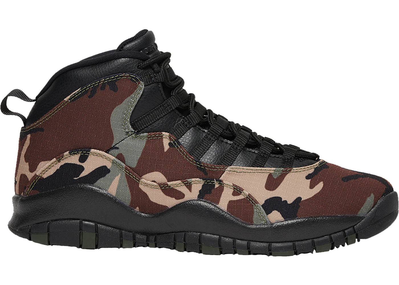 Jordan 10 Retro Woodland Camo - Pre-Owned Size 9