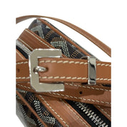 Goyard Cap Vert Crossbody Goyardine Brown - Lightly Used