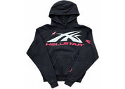 Hellstar Sport Logo Hoodie Black - Lightly Pre-Owned Size XL