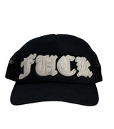 Chrome Hearts F*** Leather Patch White Trucker - Lightly Pre-Owned