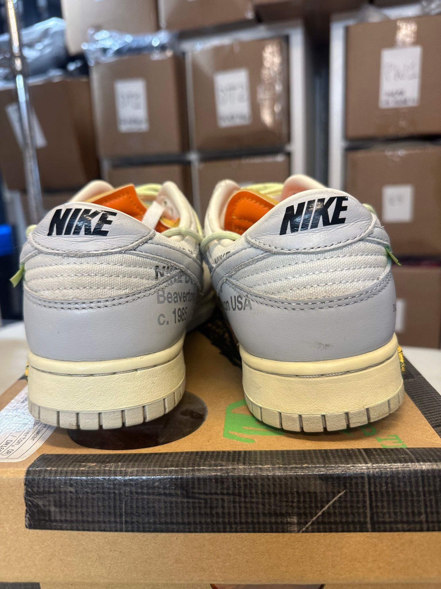 Nike Dunk Low Off-White Lot 43 - Pre-Owned Size 10