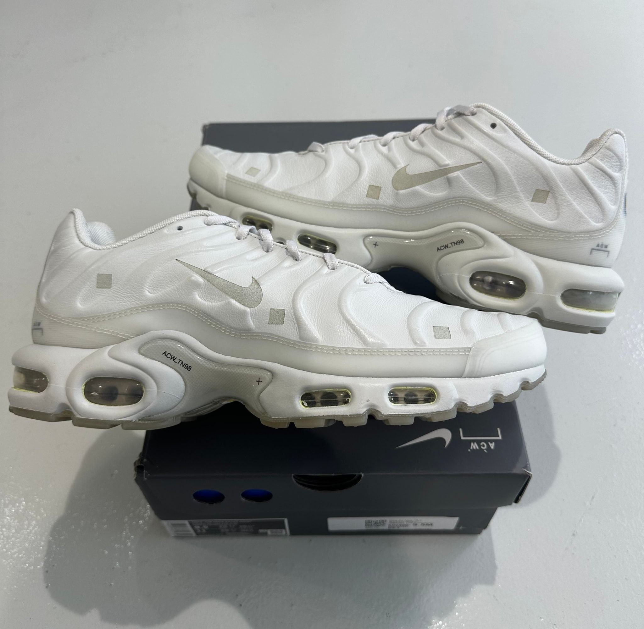 Nike Air Max Plus A-COLD-WALL Platinum Tint - Pre-Owned Size 9.5