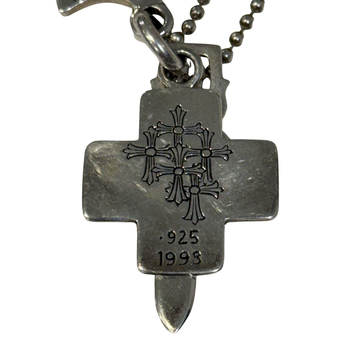 Chrome Hearts Lucky Trinkets w/ Ball Chain Necklace (28 Inches) - Lightly Used