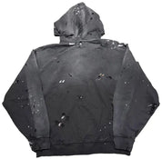 Satoshi Nakamoto Luke Fleece Zip-Up Hoodie Black