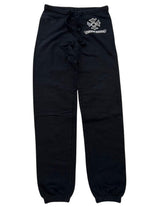 Chrome Hearts Scroll Logo Dagger Sweatpants Black