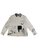 Enfants Riches Deprimes Sketched L/S Shirt White - Pre-Owned Size L