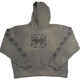 Awoken Dreams V7 Choppers Pullover Hoodie Grey