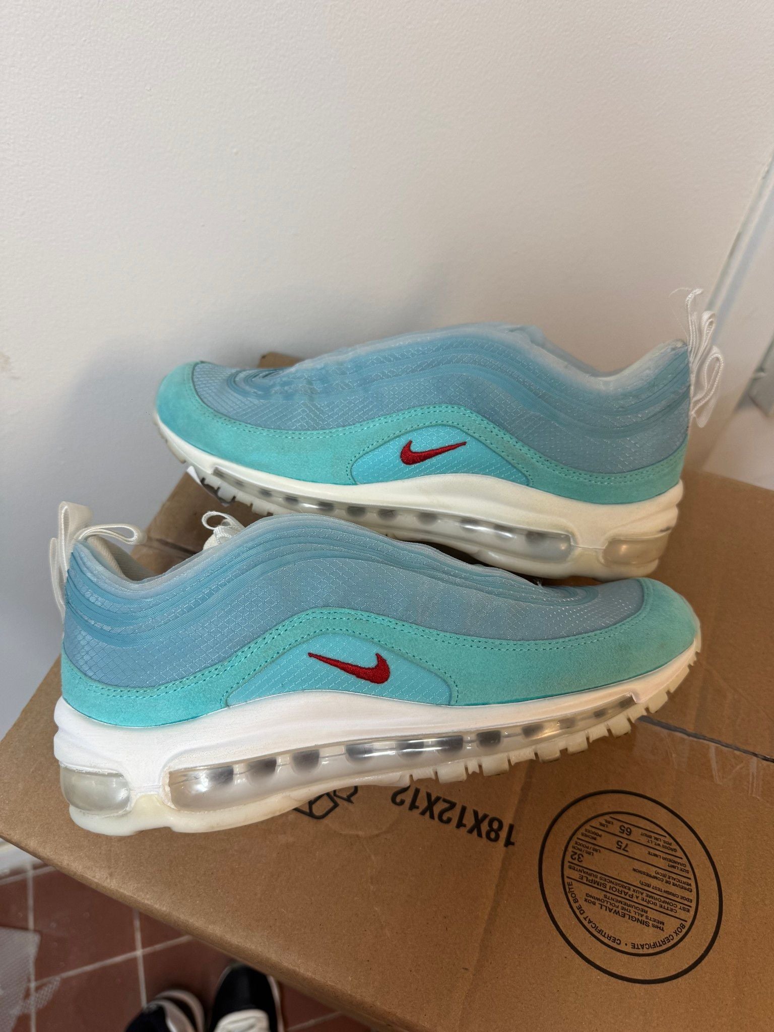 Nike Air Max 97 On Air: Shanghai Kaleidoscope - Pre-Owned Size 7 (No original box)