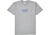 Supreme Bandana Box Logo Tee Heather Grey