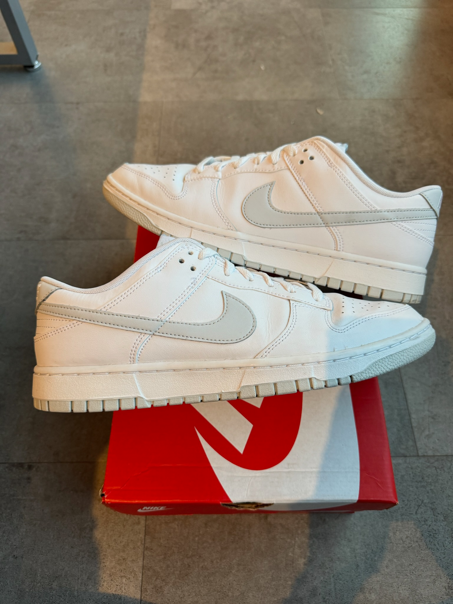 Nike Dunk Low Retro White Pure Platinum (Preowned)