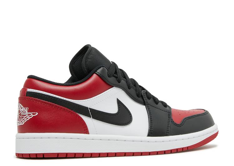 Jordan 1 Low Bred Toe