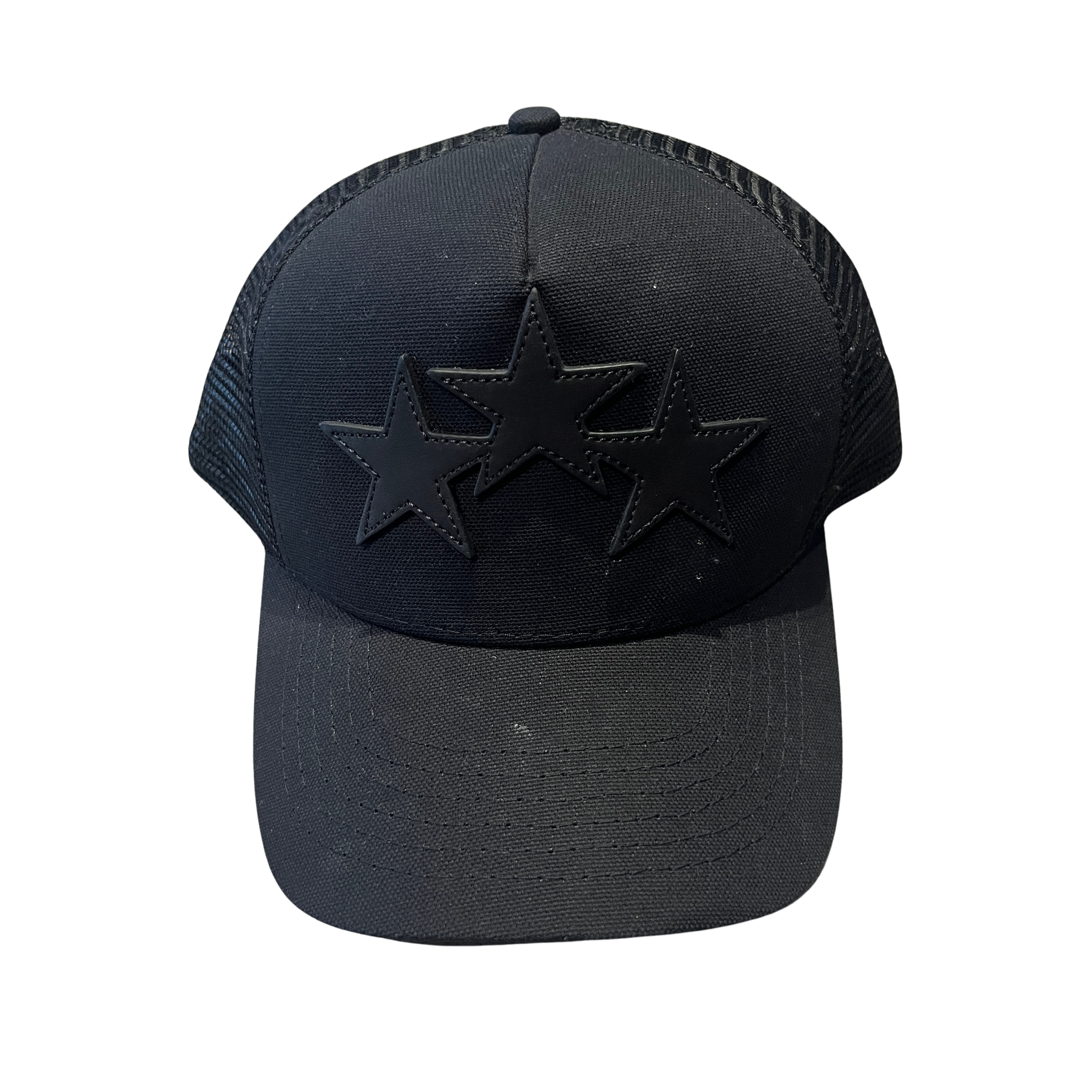 Amiri Black Star Trucker Hat Black (Preowned)