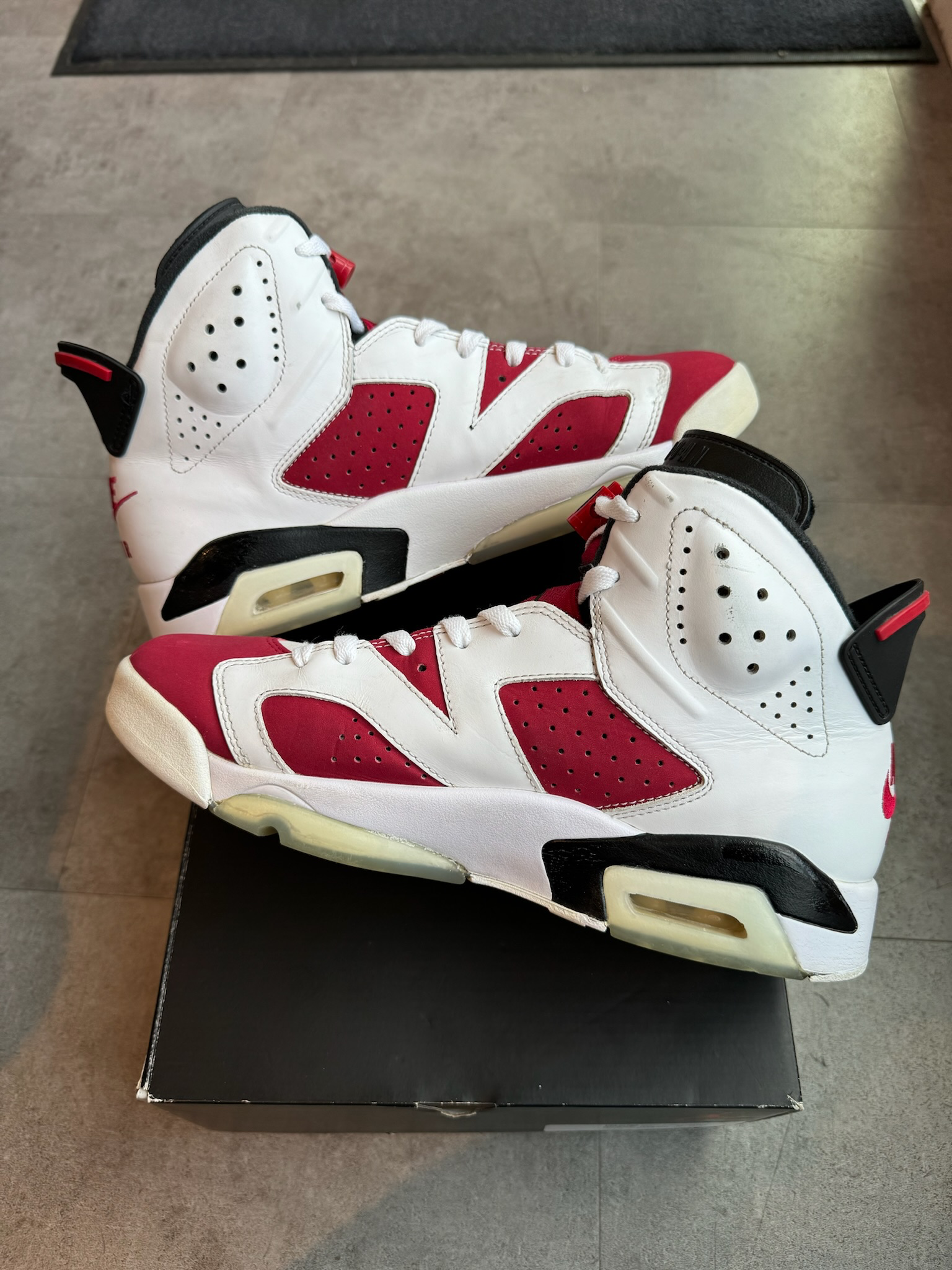 Jordan 6 Retro Carmine (2021) (Preowned Size 9.5)