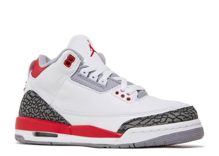 Jordan 3 Retro Fire Red (GS)