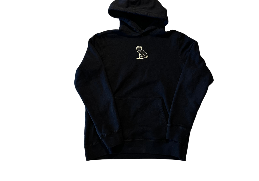 OVO Center Owl Hoodie Black (Preowned Size L)