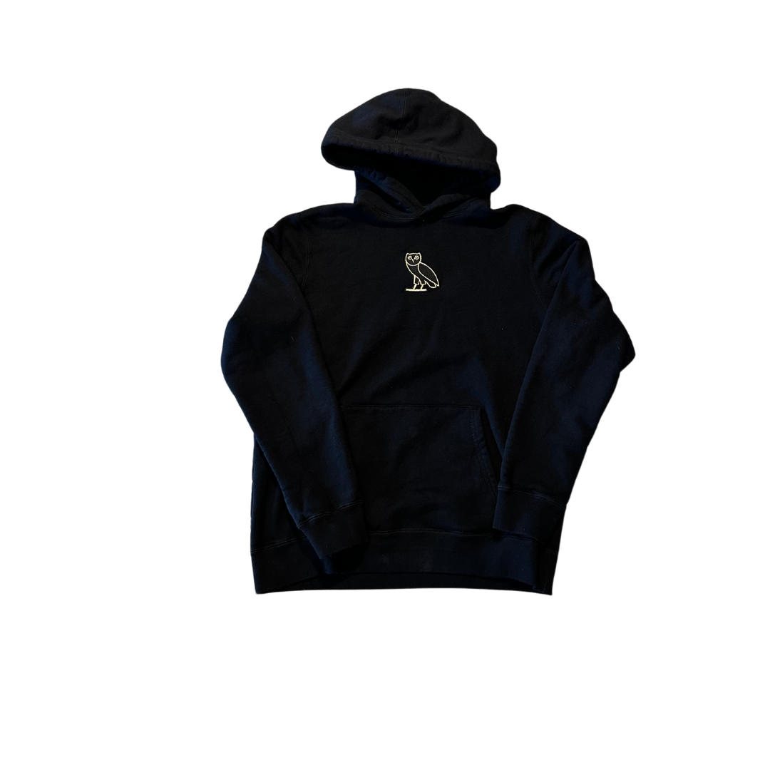 OVO Center Owl Hoodie Black (Preowned Size L)