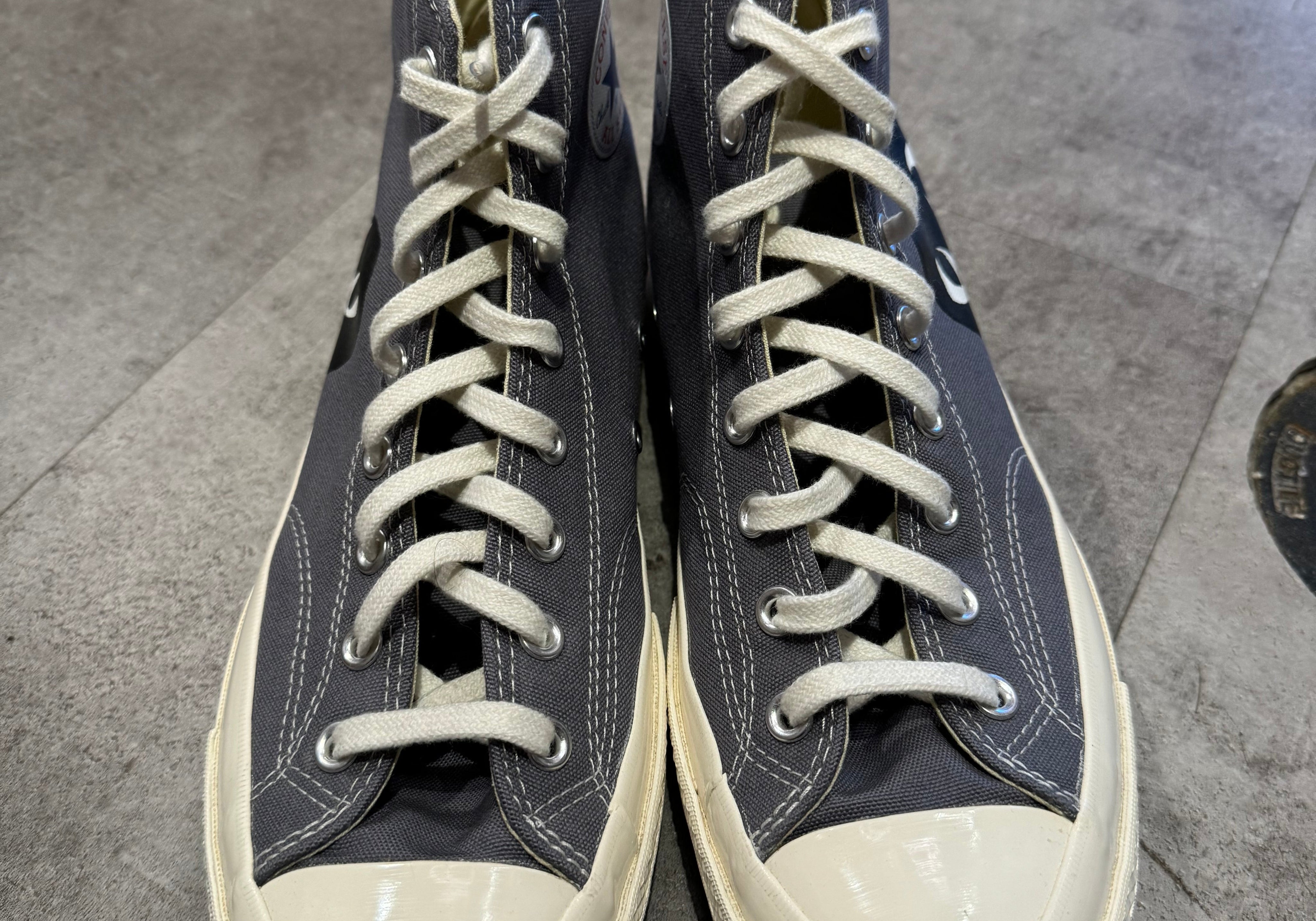 Converse X CDG Play Chuck Taylor All-Star 70 Hi Grey (Preowned)