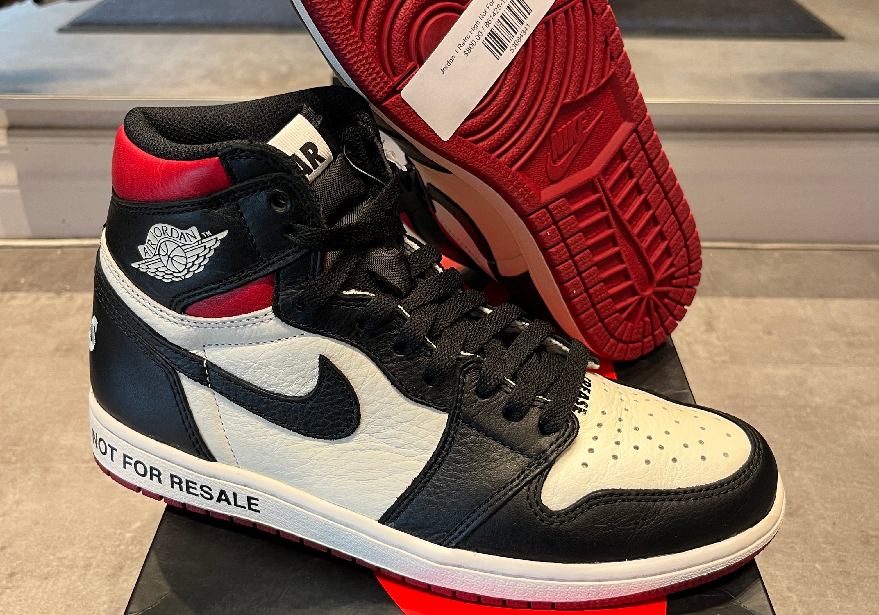 Jordan 1 Retro High Not For Resale Red (Preowned)