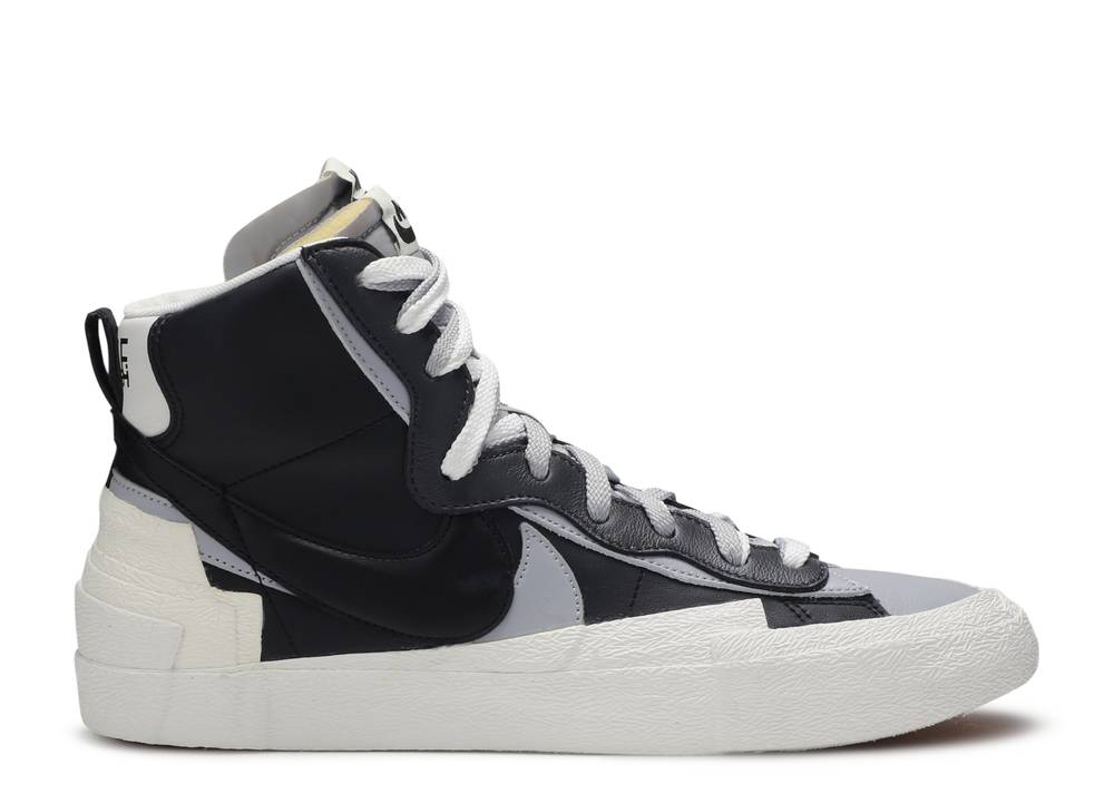 Nike Blazer Mid Sacai Black Grey (Preowned)