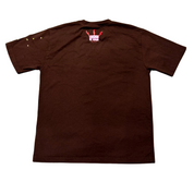 Sp5der ComplexCon Exclusive Angel Number Brown Tee