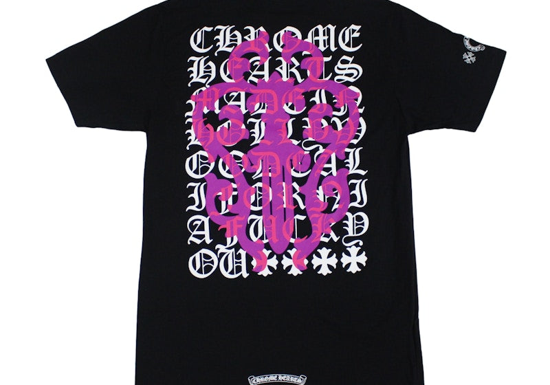 Chrome Hearts Eye Chart Dagger T-shirt Black (Preowned)