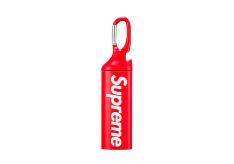 Supreme Lighter Case Carabiner Red