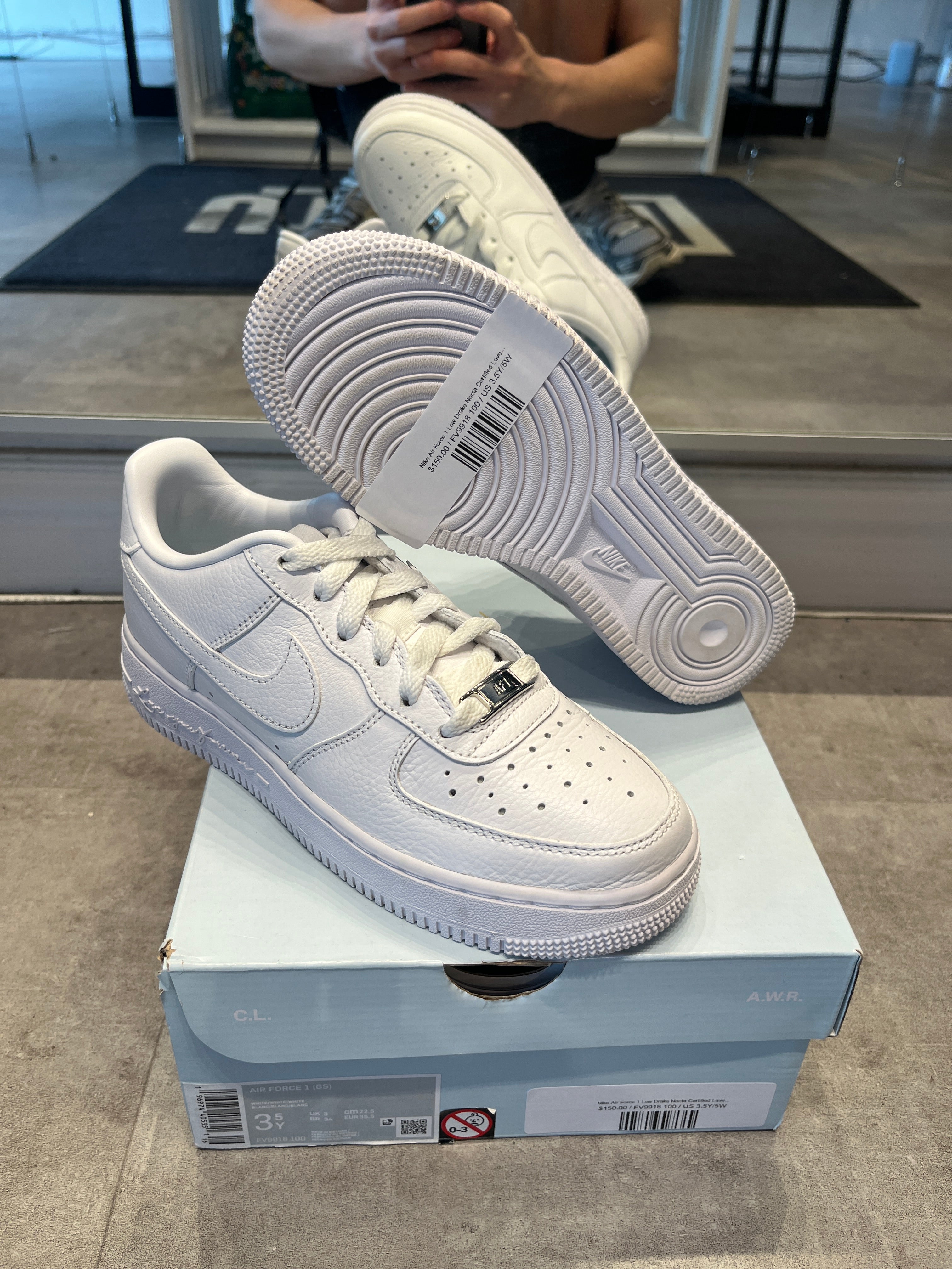 Nike orders Air Force 1 GS Low, 5.5Y