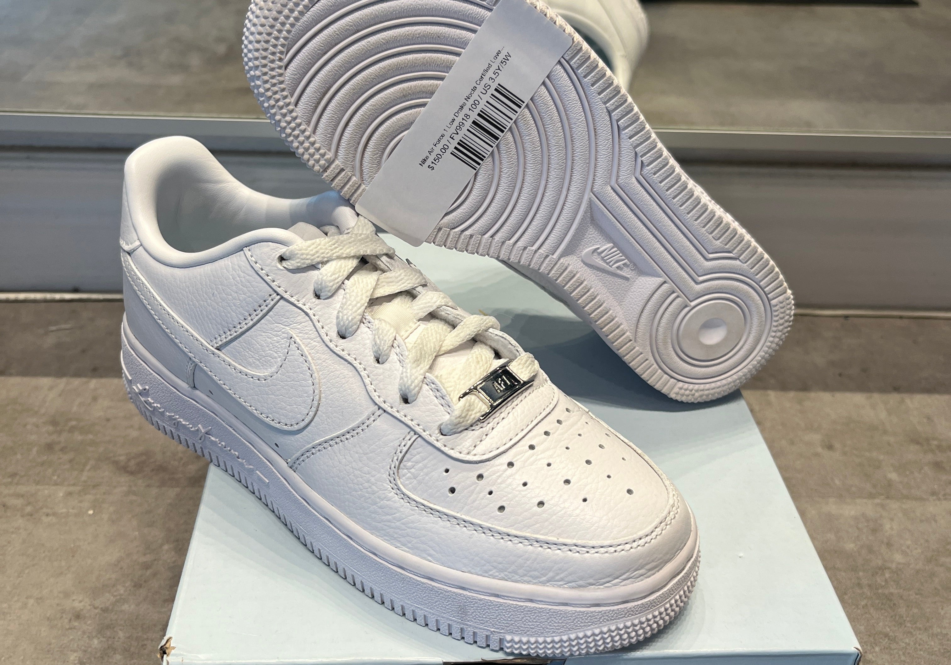 Nike Air Force 1 Low Drake Nocta Certified Lover Boy (GS) (Preowned)