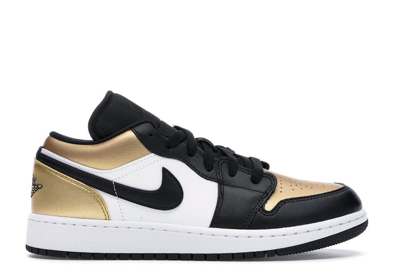 Jordan 1 Low Gold Toe (GS) (Preowned)