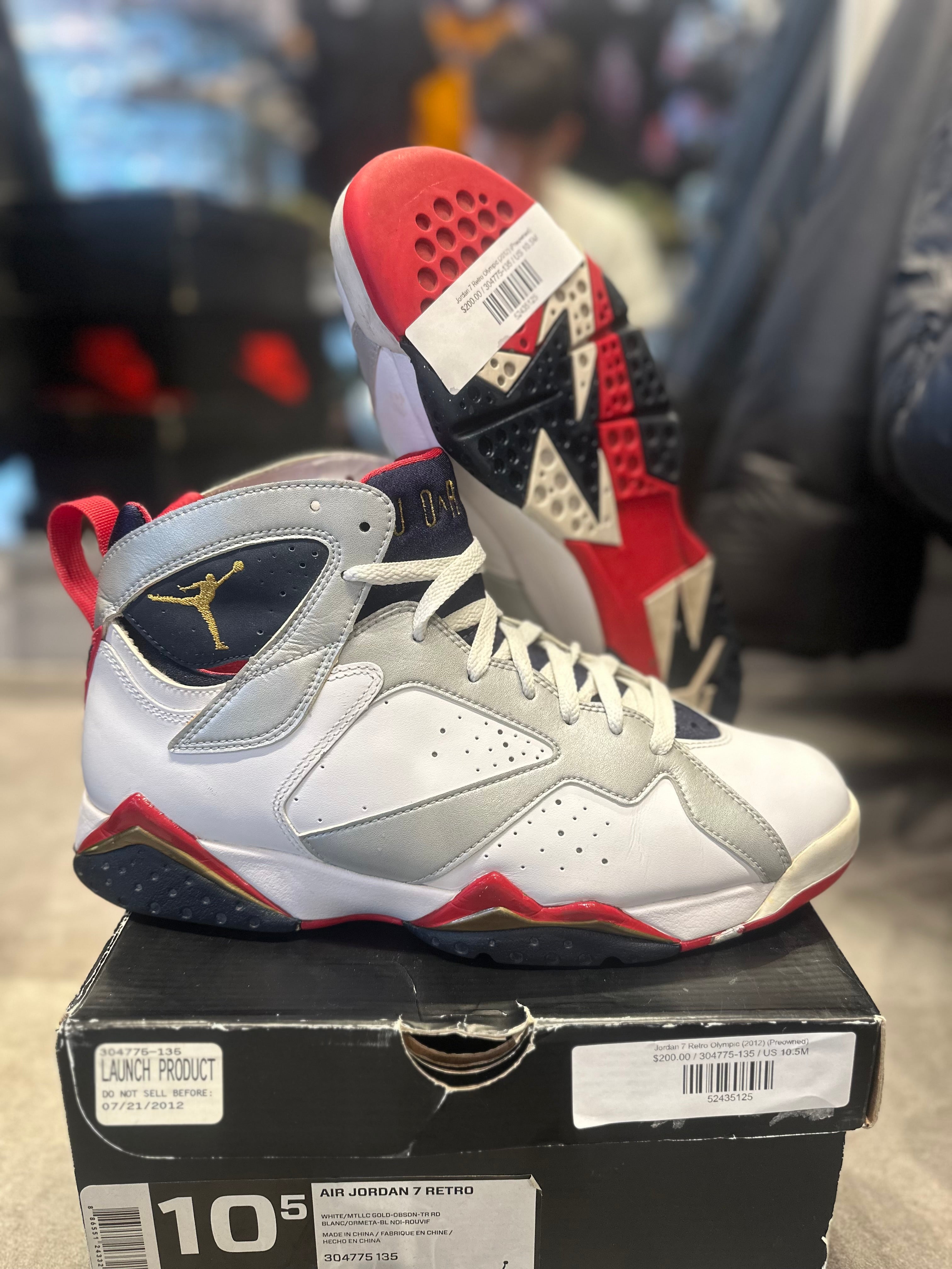 Jordan 7 Retro Olympic (2012) (Preowned)